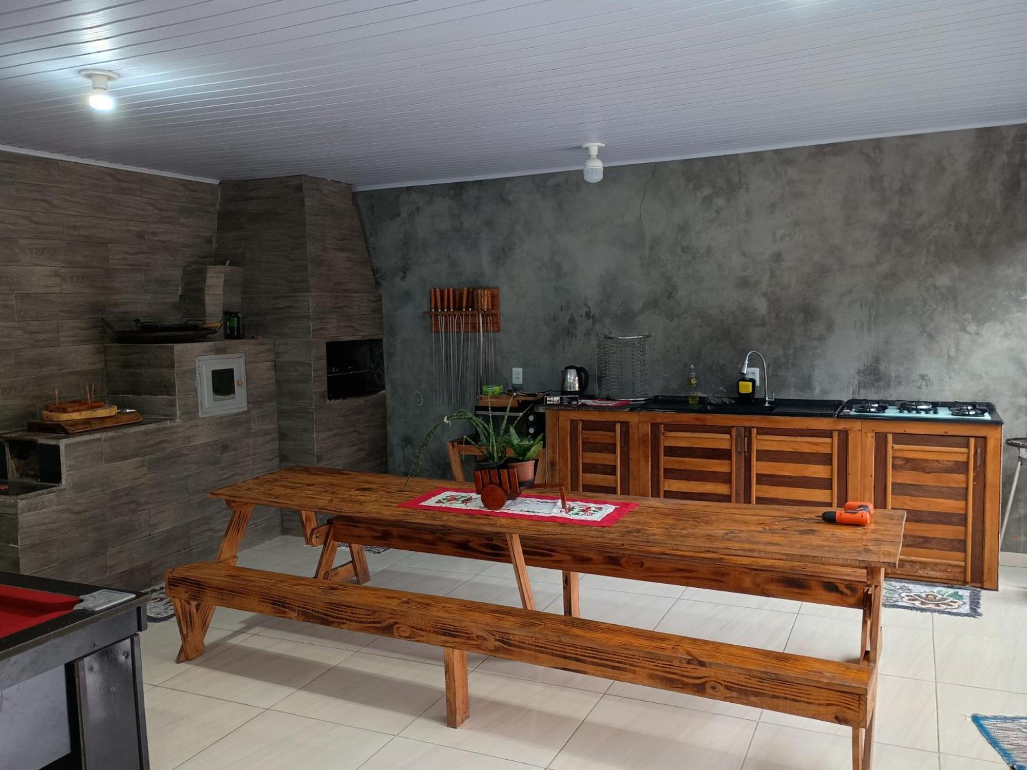 فيلا Casa Jardim Balneario Gaivota الغرفة الصورة