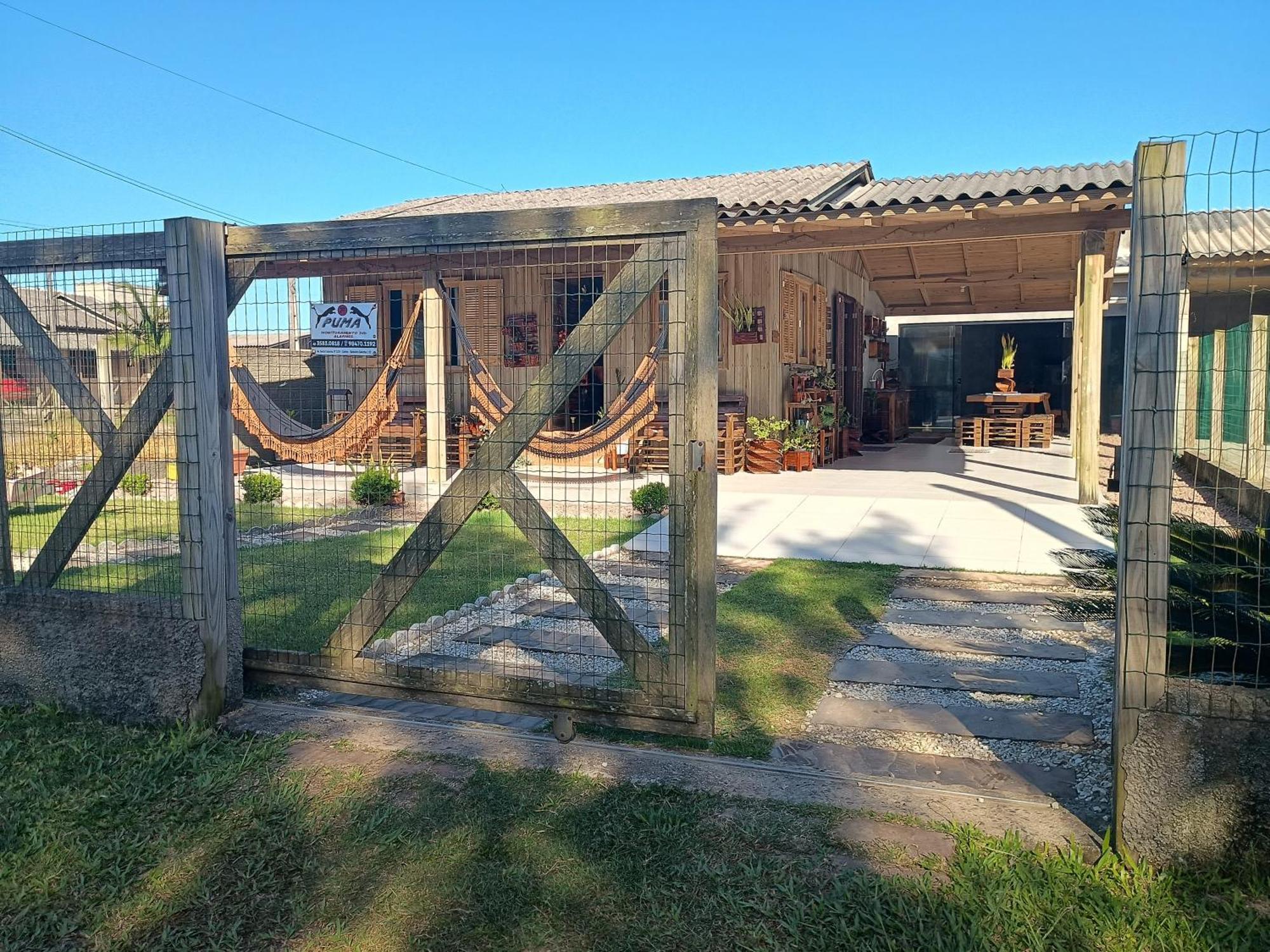 فيلا Casa Jardim Balneario Gaivota المظهر الخارجي الصورة
